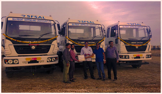 sfsal-road-transport-inauguration-best-transport-india-cargo-sfsal-logistics